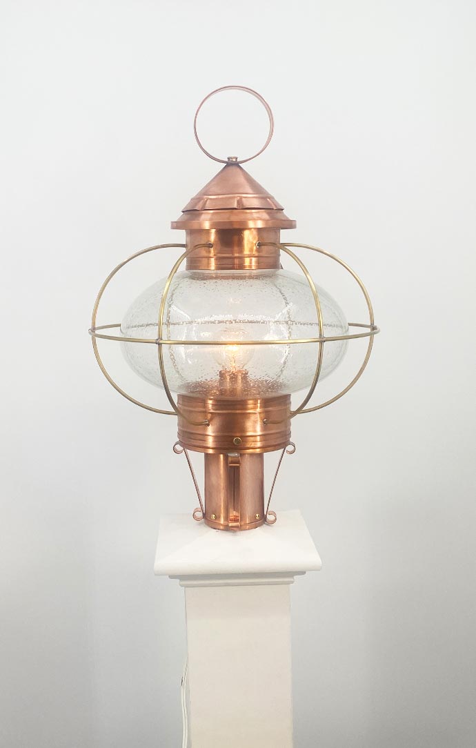 Onion Post Lantern